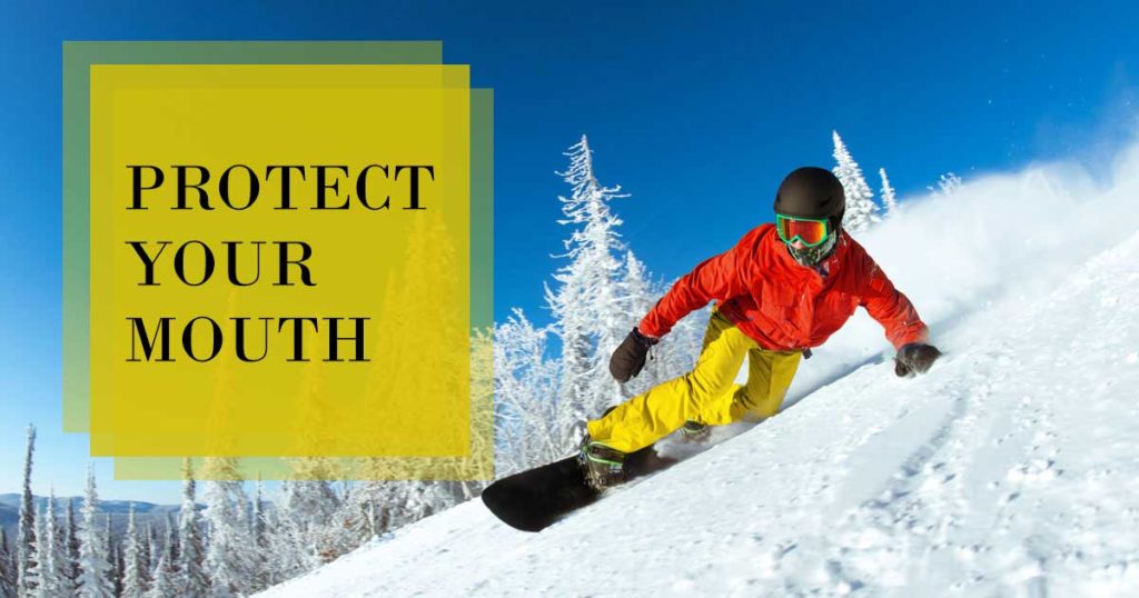 protect your teeth snowboarder