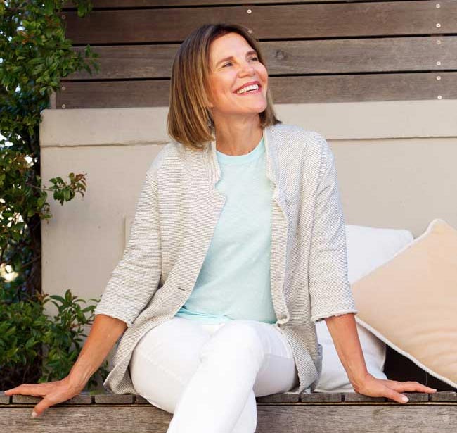 Woman Smiling with Dentures